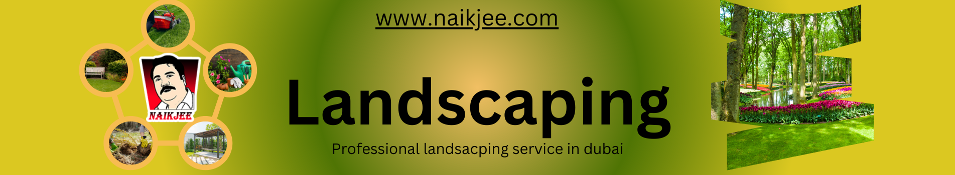 Professional Landscaping Services in Dubai and UAE - Naikjee